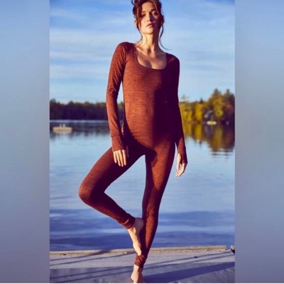 NWT Free‎ People Relieve Cross Back Jumpsuit - Picture 2 of 11